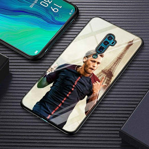 Footballer Neymar JR for OPPO Reno Z 10X Zoom F11 F9 F7 F5 A7 R9S R17 Realme 2 C2 K3 Pro Super Bright Phone Case