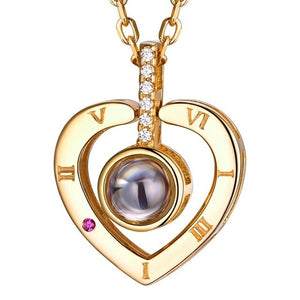 LOVENECKLACE™ 100 WAYS TO SAY I LOVE YOU PROJECTING FASHION NECKLACE