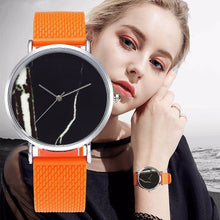 Load image into Gallery viewer, Brand Women Men Creative Marble Watches Jelly Silicone Wristwatches Casual Simple Quartz Watches Best Gift Drop Shipping