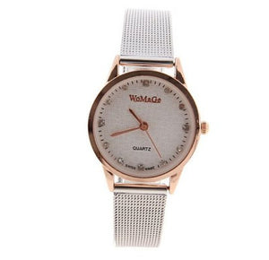 Gold watch Full stainless steel woman fashion dress watches luxury rhinestone quartz watch best quality hour relogio feminino
