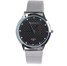 Load image into Gallery viewer, Gold watch Full stainless steel woman fashion dress watches luxury rhinestone quartz watch best quality hour relogio feminino