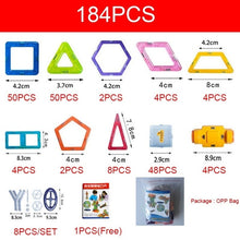 Load image into Gallery viewer, BD 110pcs Magnetic Blocks Magnetic Designer Building Construction Toys Set Magnet Educational