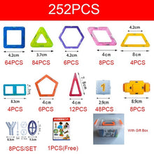 Load image into Gallery viewer, BD 110pcs Magnetic Blocks Magnetic Designer Building Construction Toys Set Magnet Educational