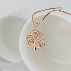 Women Jewelry Fashion 2018 Crystal Rose Gold Statement Necklaces & Pendants Christmas Gifts Bijoux