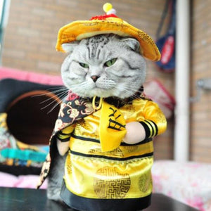 Funny Cat Clothes Pirate Suit Clothes For Cat Costume