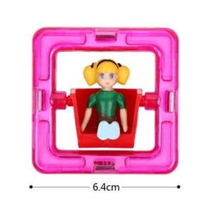 1pcs Magnetic DIY building blocks parts construction toys
