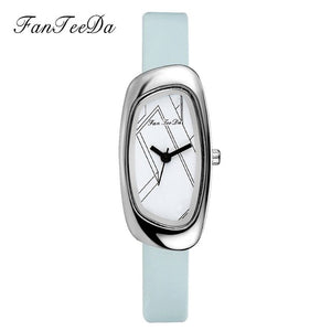 Watch For Women Wrist Watch Best Females Quartz-Watches Simple White Dial Ladies Girl Clock