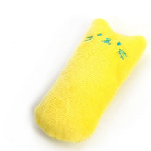 Load image into Gallery viewer, Teeth Grinding Catnip Toys Funny Interactive Plush Cat Toy Pet Kitten Chewing Toy  Claws Thumb Bite Cat mint For Cats Cat Supply