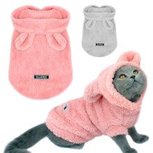 Load image into Gallery viewer, Warm Cat Clothes Winter Pet Puppy Kitten Coat Jacket