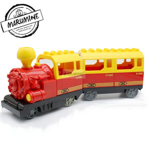Marumine Battery Operated Duplo Train Toys Building l Toy Gift Electric Train for Kids