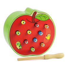 Load image into Gallery viewer, Baby Wooden Toys 3D Puzzle Early Childhood Educational Toys Catch Worm Game Color Cognitive
