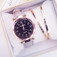 Load image into Gallery viewer, Women Watches Hot Sale Leather Ladies Bracelet Watch Casual Female Clock