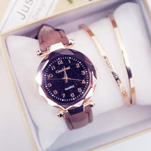 Load image into Gallery viewer, Women Watches Hot Sale Leather Ladies Bracelet Watch Casual Female Clock