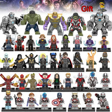Load image into Gallery viewer, 40Pcs/lot Super Heroes Building Blocks lEGOED Marvel Avengers 4 Infinity War Machine figures Iron Man